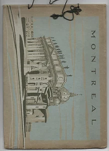 1915-20 Vierundsechzigseitiges Heft Montreal in Halbton - Bild 1 von 2