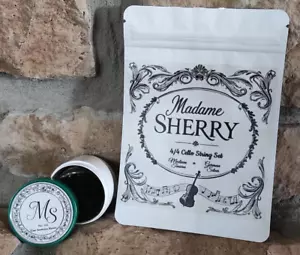 Cello String Set 4/4 3/4 Premium Carbon Core Exceptional Tone FREE DARK ROSIN - Picture 1 of 24