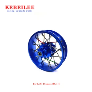 KEBEILEE CNC Aluminum Rear Wheel For LOSI Promoto MX motorcycle 1:4 - Picture 1 of 22