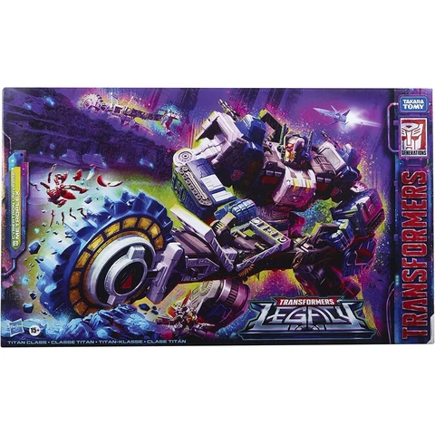 Transformers Generations Legacy Series Titan Cybertron Universe Metroplex Cover