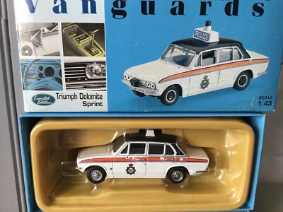 Corgi Vanguards Triumph Dolomite Sprint Police #53002 A/A- limited édition - Photo 1/4