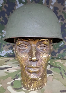 Genuine British Army Military Issue Helmet Steel Royal Armoured Corp Tankie - Picture 1 of 7
