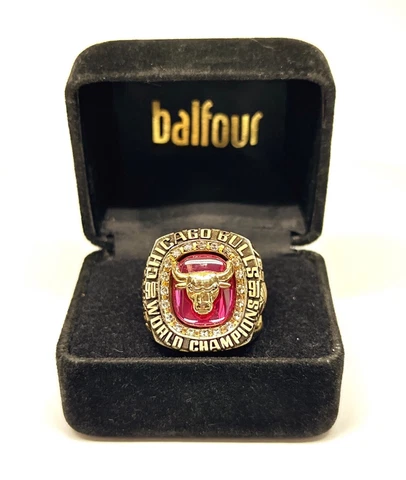🏀 Michael Jordan 91 Chicago Bulls Basketball World Champions Championship Ring! Cover