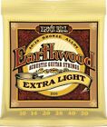 2006 Earthwood Extra Light 80/20 Bronze 10-50s Acoustic Guitar Strings. FREE P&P