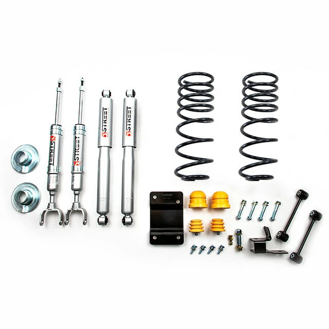 Kit de descenso Belltech con amortiguadores para 09-18 Ram 1500 cabina cuádruple/extrema 4x4 2/4" caída Foto 1 de 1