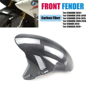 Carbon Fiber For BMW S1000RR S1000R M1000RR 2020-2023 Mudguard Front Fender - Picture 1 of 10