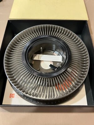 Kodak Carousel Transvue 80 Slide Tray With Original Box, VG Condition - Image 1 of 4