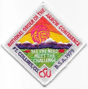 1979 Participant Patch NOAC National Order of the Arrow Conference - Picture 1 of 1