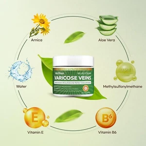 Varicose Veins Relief for Legs ~ Improves Blood Circulation ~ Soothing Leg Cream - Picture 1 of 6