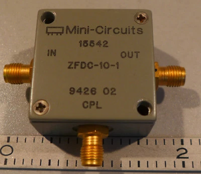 Mini Circuits ZFDC-10-1 Directional Coupler 1-500 MHz, 10.5dB - Image 1 of 2