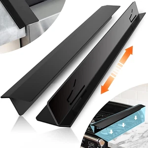 2PCS Kitchen Stove Counter Gap Covers, Stainless Steel Stove Guard, Cooktop T... - Picture 1 of 1