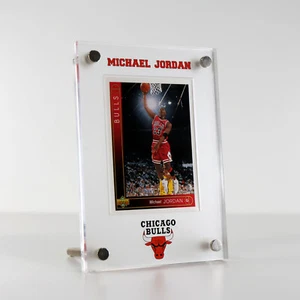 Michael Jordan Bulls Trading Card Display Stand *Trading Card Not Included - Picture 1 of 6