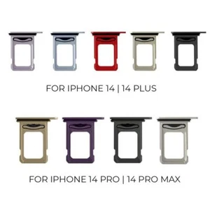 Für Apple iPhone 14 | Plus | Pro | Max - Ersatz Single Sim Tablett | FPC - Bild 1 von 2