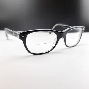 Ray Ban RB 1555 3529 Kids Eyeglasses (FRAMES ONLY) 46-16-125 Black Clear - Picture 1 of 16