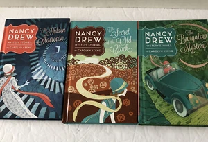 NANCY DREW MYSTERY STORIES BOOKS 1-3 CAROLYN KEENE HARDCOVER 2014 - Imagen 1 de 10