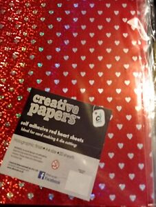 Creative Papers Self Adhesive Holographic A4 2x20 Sheets Card Making Die Cutting