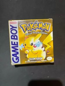 RARE Pokemon YELLOW Version Complete Boxed Nintendo GameBoy USA CIB - Picture 1 of 8