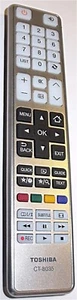 MERCANCÍA NUEVA Original Toshiba Mando a distancia CT8035 CT8040 CT8003 CT9844 LED LCD 3D TV - Imagen 1 de 1