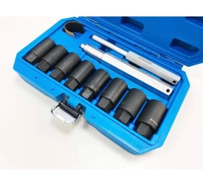 10 Piece Locking Wheel Nut Removal Sockets 10pc (socket , alloy wheels) 6178 - Image 1 of 4