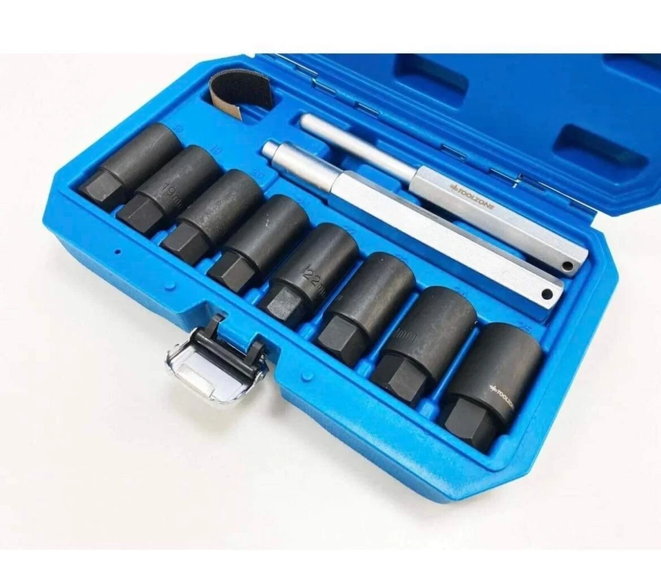 10 Piece Locking Wheel Nut Removal Sockets 10pc (socket , alloy wheels) 6178 - Image 1 of 4