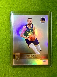 STEPHEN CURRY SILVER PRIZM CARD JERSEY #30 WARRIORS 2021-22 Elite Stephen Curry - Picture 1 of 12