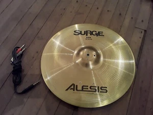  ALESIS SURGE 16" Ride Becken mit Splitterkabel - sehr gepflegt & funktioniert einwandfrei - Bild 1 von 9
