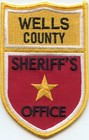 old style WELLS COUNTY NORTH DAKOTA ND SHERIFF POLICE PATCH
