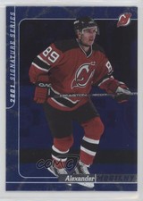 2000-01 ITG Be A Player Signature Series Sapphire /100 Alexander Mogilny #46