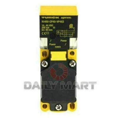 PLC New In Box TURCK NI40U-CP40-VP4X2 NI40UCP40VP4X2 Proximity Switch Sensor