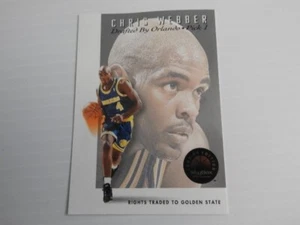 93/94 SKYBOX DRAFT PICK-1 by ORLANDO CHRIS WEBBER WARRIORS FC CARD NO-DP1 - Picture 1 of 3