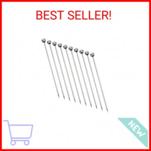50 Pieces Stainless Steel Cocktail Picks Metal Martini Picks 4.3 inch - Picture 1 of 2