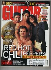 Guitar World Mag Red Hot Chili Peppers Def Leppard July 1999 082621nonr