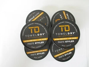 TOWEL DRY PASTE STYLER 2.5 OZ (NOT FULL, READ) PACK OF 6 - Picture 1 of 5
