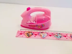 Kids pretend Role Play Mini Home Appliance Toy with sound and light- pink Iron - Picture 1 of 4