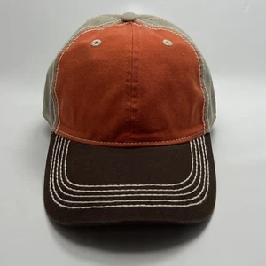 OC Headware Baseballkappe Mütze orange braun beige verstellbar Hakenschlaufe - Bild 1 von 9