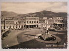PIAZZA FERROVIA Vecchia Cartolina di Salerno Fotografia Stazione ferroviaria del