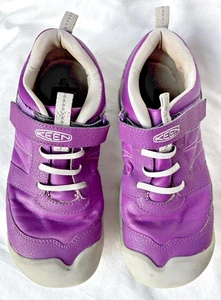 KEEN Knotch Peak Sneakers Shoes Youth Girl's Kid's Purple Waterproof - US 5 EU 3 - Picture 1 of 11