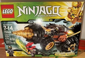 LEGO NINJAGO: Cole's Earth Driller (70502) Retired Set NEW SEALED