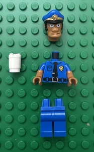 LEGO Simpsons Krusty Burger OFFICER LOU Minifigure 10352 (In Hand) - Picture 1 of 1