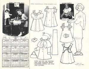 1975 SHIRLEY TEMPLE CUT OUT - Bild 1 von 1