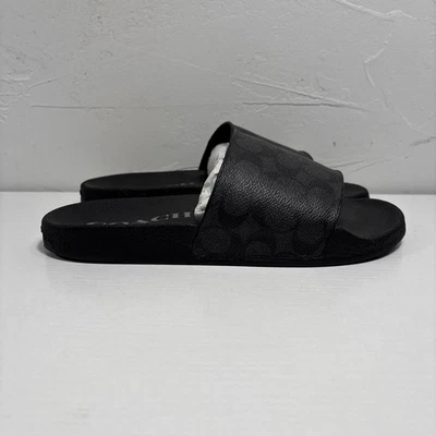 Coach Udele Canvas Coated Women’s Sz 10B Slip On Sandals NEW NWB - Image 1 of 4