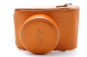 Near Mint Leica Genuine Leather Camera Case Tan Brown for D-LUX 7 From Japan - Photo 1 sur 10
