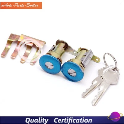 Cilindro de bloqueo de puerta con llave 2 piezas para camioneta Dodge D100 D200 D300 1968-1974 EE. UU. Foto 1 de 4