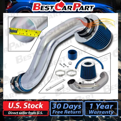 Sistema de entrada de ar BCP BLUE para Acura 2002-2006 RSX base 2.0L ram curta + filtro - Imagem 1 de 4