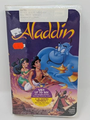 Disney Black Diamond VHS Aladdin Sealed NEU - Bild 1 von 4