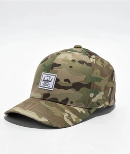 Gorra Herschel FlexFit MultiCamo con parche con logotipo tamaño pequeño/mediano - Imagen 1 de 2