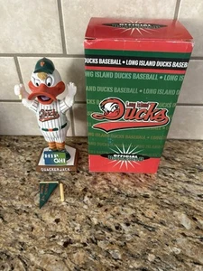 2008 LONG ISLAND DUCKS QUACKERJACK DUCK MASCOT SGA BOBBLEHEAD Rare With Schedule - Picture 1 of 11