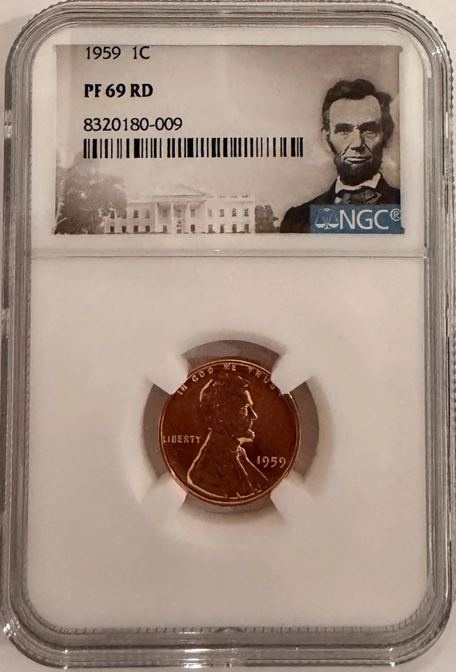 1959 Lincoln Cent 1C NGC PF 69 RD - Image 1 of 1