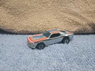 Hot Wheels Mustang Stocker Chrome Blackwall Foto 1 de 4