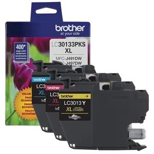 Farbdrucker-Tintenpatronen mit hoher Reichweite LC3013 3er-Pack für Work Smart Series -... - Bild 1 von 8